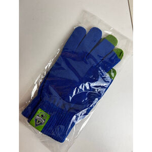Blue Green Seattle Sounders FC Gloves One Size World Cup soccer